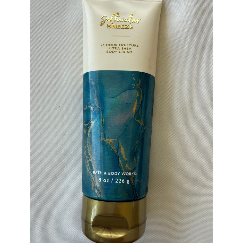 Bath & Body Works Saltwater Breeze Ultra Shea Body Cream 8oz  99% full
